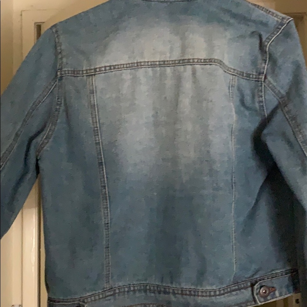 Distressed Denim Jacket - Picture 2 of 2